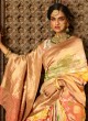 Multi Color Pure Silk Saree For Wedding